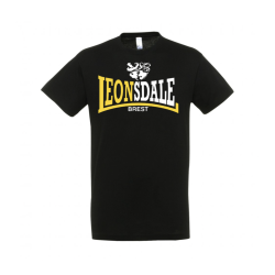 T-shirt Leonsdale or et blanc